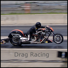 R.E.Cycle Drag Racing page
